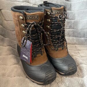 Ranger Men’s Brown Waterproof Winter Boots